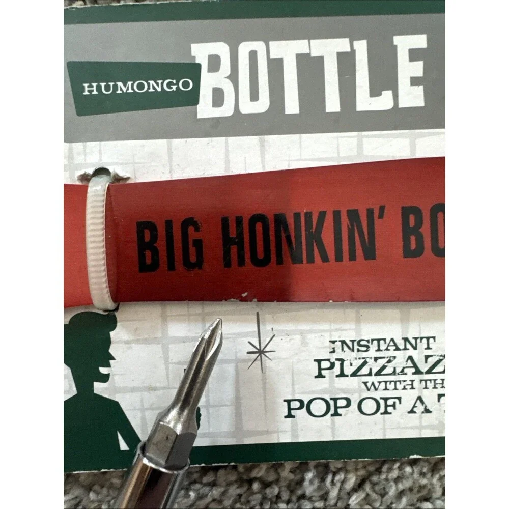 Wemco Big Honkin Bottle Opener New Red Heavy Humungo Pop A Top Metal